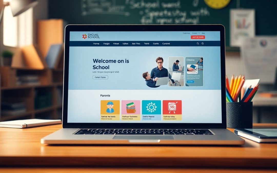 Desain Website Sekolah yang Efektif – Cara Mempermudah Akses Informasi bagi Orang Tua dan Siswa